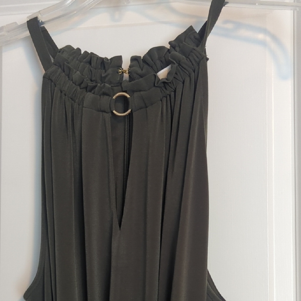 MICHAEL Michael Kors Charcoal Sleeveless Top